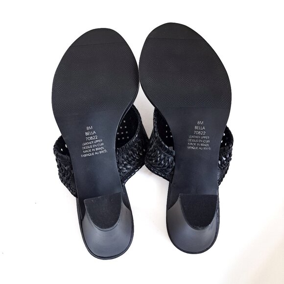 Leather High Heel Sandals New Condition. - Picture 3 of 5